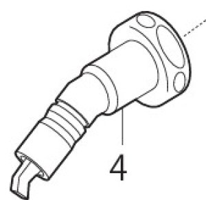 画像1: MY125-5VF1    洗濯機用L型ニップル【SANEI株式会社】 (1)