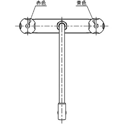 画像2: TKJ23UR  台付2ハンドル混合水栓（整流、共用）【TOTO】 (2)