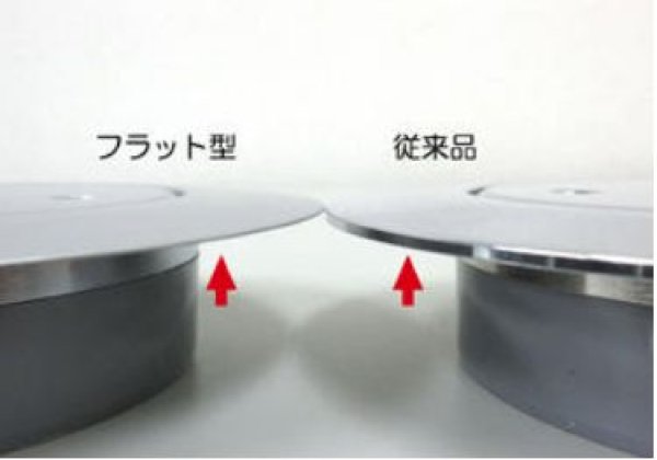 画像3: MK132UFWZフラット型ツバ付掃除口つや消し (3)