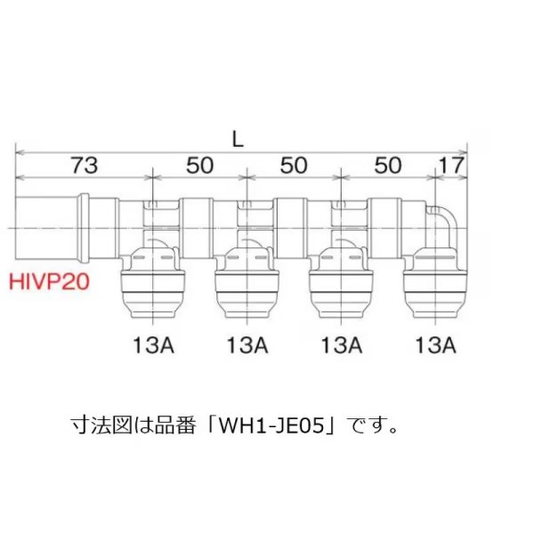 画像2: オンダ製作所 WH1-JE06  JE型　回転ヘッダー　IN HIVP20xOUT13A (2)