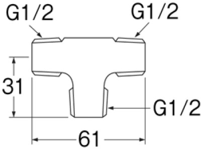 画像2: T790-3-13   オネジチーズ（クロム）【SANEI株式会社】 (2)