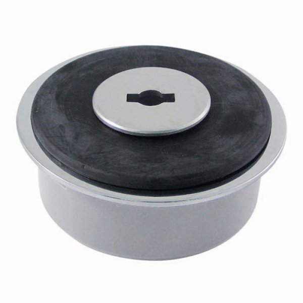 画像1: M249WK75  兼用二重フタ共栓　鍵式 VP・VU用　【ミヤコ株式会社】 (1)