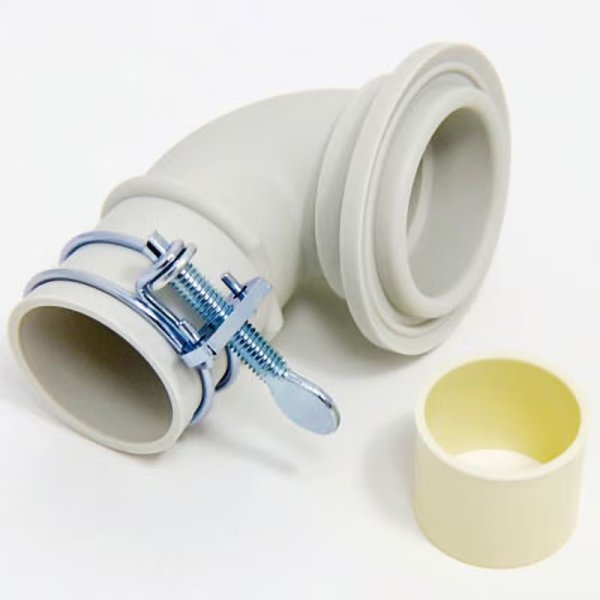 画像1: Z44CW-ES 洗濯機エルボセット【ミヤコ株式会社】 (1)