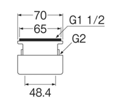 画像3: PH62-820   流し用アダプター 【SANEI株式会社】 (3)