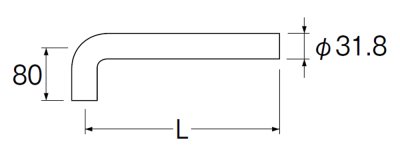 画像3: PH771-66-32   Pパイプ 【SANEI株式会社】 (3)