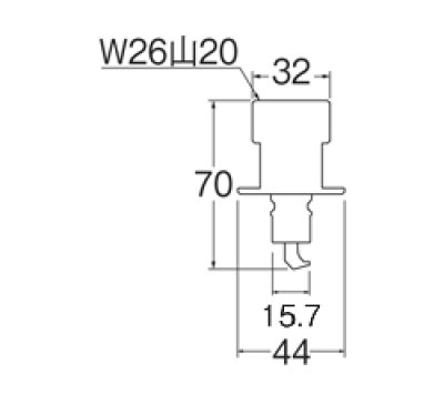 画像3: PT3310   洗濯機用ニップル 【SANEI株式会社】 (3)