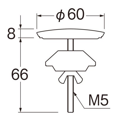 画像3: PR704   カウンター化粧蓋 【SANEI株式会社】 (3)