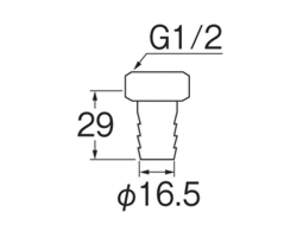 画像3: PT31-13【SANEI株式会社】ユニオンナット（ホース用） (3)