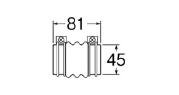 画像2: T48-3【SANEI株式会社】バス三ツ山ジャバラ (2)