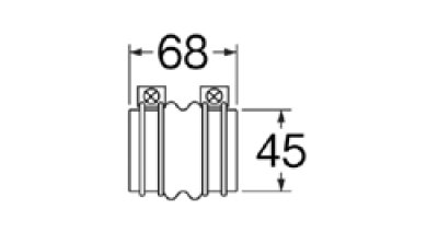画像2: T48-2  バス二ツ山ジャバラ【SANEI株式会社】 (2)