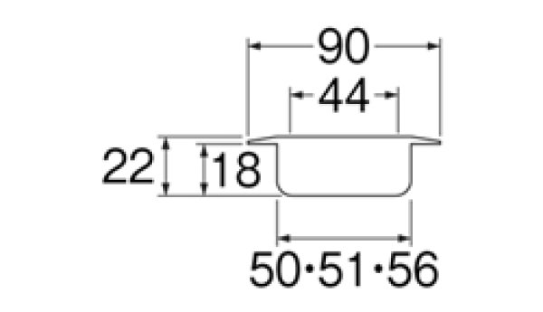画像2: H560-50【SANEI株式会社】洗濯機排水口  (2)