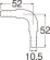 画像2: T421-32S-10A  ペア樹脂管L金具セット 【SANEI株式会社】 (2)
