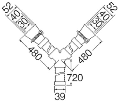 画像3: PH62-863  流し排水栓Y型ホース（差込式）【SANEI株式会社】 (3)