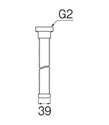 画像5: PH62A-860-1/1.5   流し排水栓ホース(ネジ付) 【SANEI株式会社】 (5)