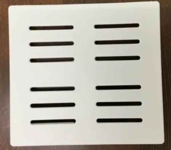 画像1: 17303F  トラップ化粧蓋  ウォームグレー 【ブリヂストン】 (1)