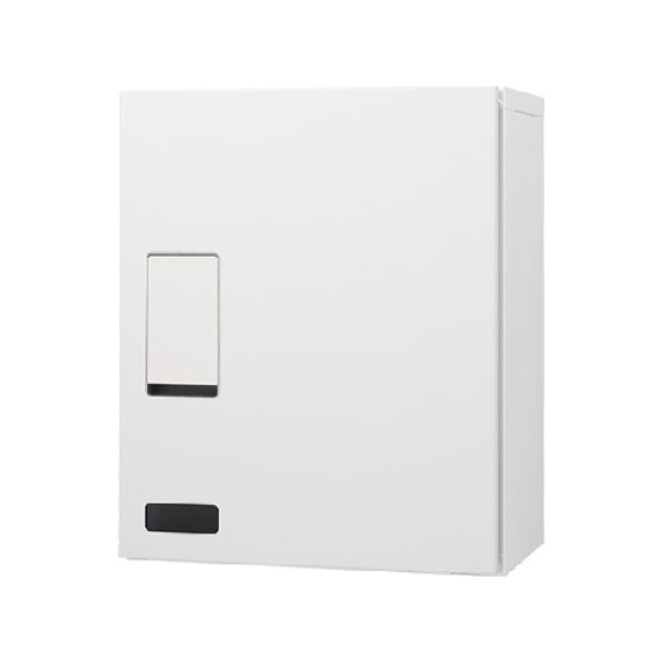 画像1: 宅配ボックス 壁付タイプ KS-TLT340-F415-W 確認窓付き ホワイト【ナスタ株式会社】 (1)