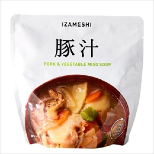 画像1: 【イザメシ】[637-374]イザメシ 豚汁（長期保存食/3年保存/おかず） (1)