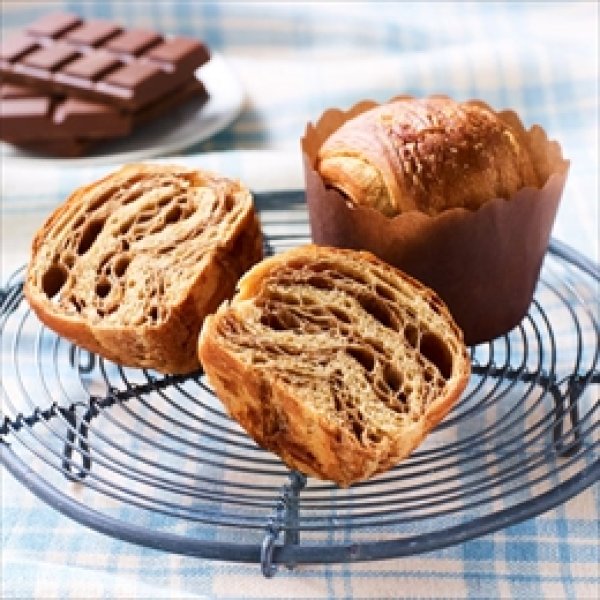 画像2: [637-383]イザメシ チョコデニッシュ（長期保存食/3年保存/パン） (2)