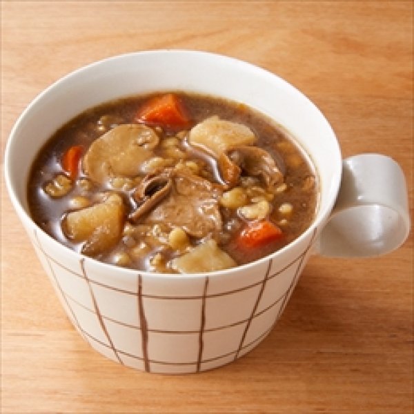 画像2: 【636-464】イザメシ スープ ポルチーニ茸とハト麦のスープ 　非常食 保存食 備蓄食 (2)