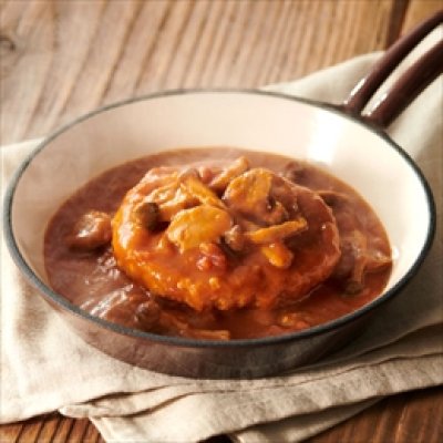 画像2: 【イザメシ】[637-375]イザメシ 煮込みハンバーグ （長期保存食/3年保存/おかず） (2)