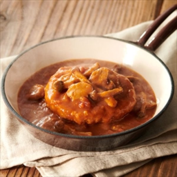 画像2: 【イザメシ】[637-375]イザメシ 煮込みハンバーグ （長期保存食/3年保存/おかず） (2)