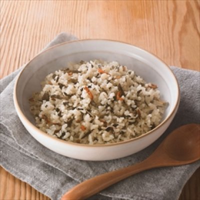 画像2: 【イザメシ】[636-486]イザメシ ひじきご飯 （長期保存食/5年保存/ごはん） (2)