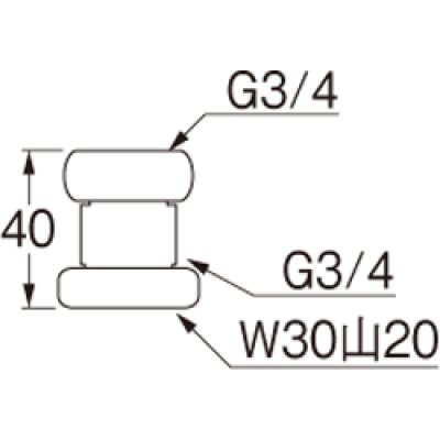 画像3: PU35-170X   変換アダプター【SANEI株式会社】 (3)