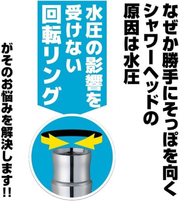 画像2: PS30-867TXB-CM6-1.8【SANEI株式会社】メタリックシャワーホース（スムーズ回転） (2)