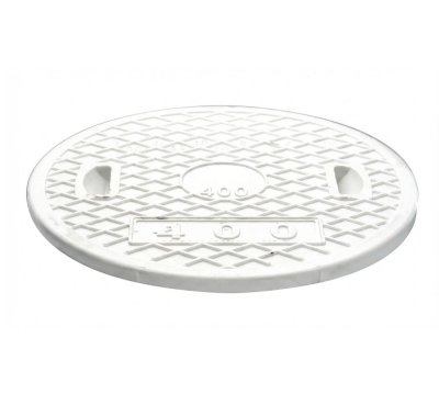 画像1: 【2枚セット】セキスイ レジコン製 水封形 マンホール蓋 400型 汚水用 MF4RG-SET (車乗禁止)｜積水化学工業 排水蓋 (1)