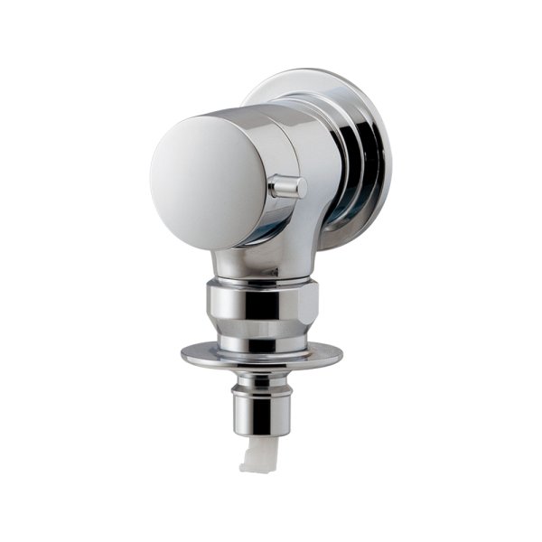 画像1: 731-016-CH　洗濯機用水栓 ストッパーつき　【株式会社カクダイ】 (1)