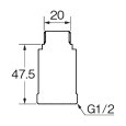 画像2: V711 【SANEI株式会社】一軸減圧弁 ★新製品★ (2)