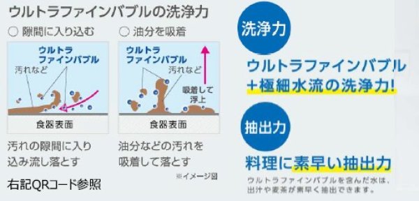 画像4: 数量限定販売　K871213J【SANEI株式会社】   シングル混合栓（ファインバブル付） (4)