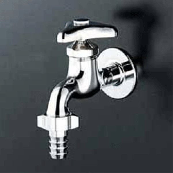 画像1: K4【KVK】カップリング付横水栓  (1)