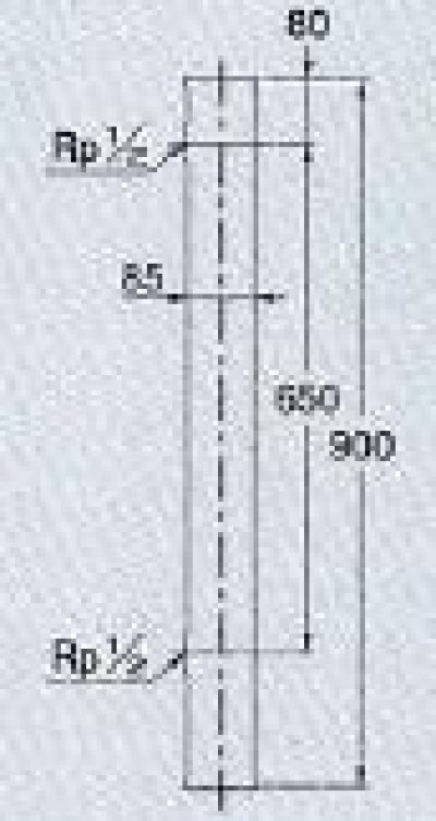 画像1: 624-161 水栓柱(樹脂木)【株式会社カクダイ】