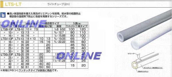 画像1: ライトカバー・ライトチューブ　LTSＧ-25P (1)