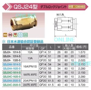 画像1: QSJ24型【QSJ24（Ａ・Ｃ）-1620-S】  【オンダ製作所】 (1)