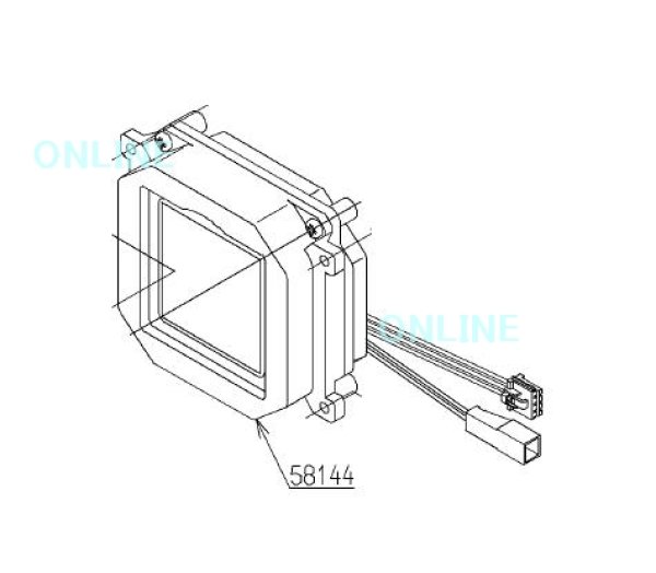 画像1: TH58144  光電センサー【TOTO】 (1)