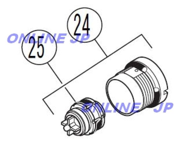 画像1: 止水弁ユニット KVK Z566N (1)