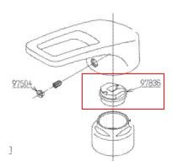 画像3: TH97836 ストッパー　旧97836【TOTO】 (3)