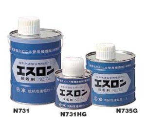 画像1: エスロン接着剤NO.73（排水用） 500G (1)