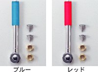 画像1: PZ129-O KVKワンタッチレバーハンドル（オレンジ）長短切換タイプ