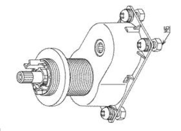 画像1: THK11R  ギアボックス部 【TOTO】 (1)