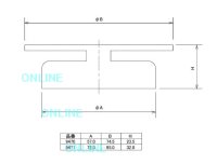 画像1: 9470  防臭ワンつき排水あみ75用 （ステン） 【株式会社カクダイ】