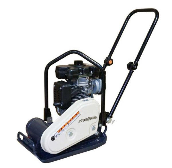 画像1: KP50　明和製作所 プレートコンパクター  中折れハンドル | 50kg 転圧機 吊りフック付 エンジン式 (1)