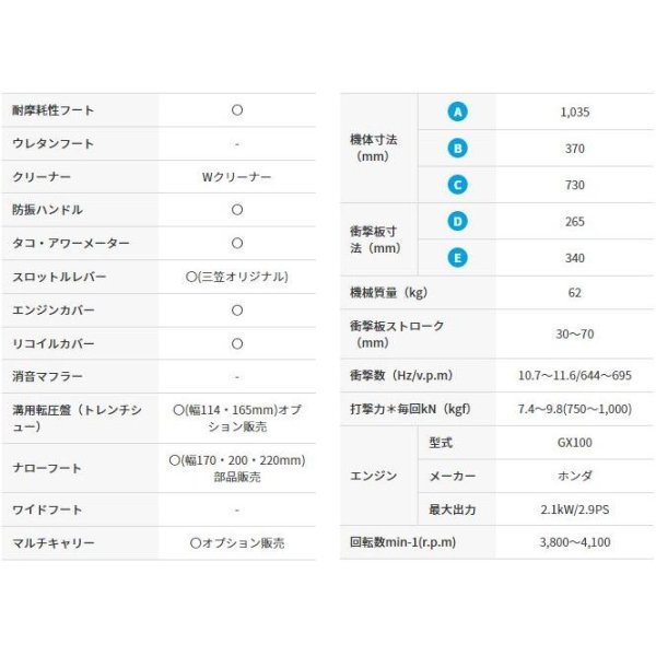 画像4: 三笠産業 タンピングランマー MT-55H (4)