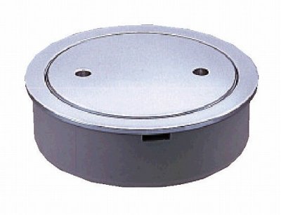 画像1: 掃除口（ＶＰ・ＶＵ兼用） MK132W ・FW　の　【内フタのみ】 50　【ミヤコ株式会社】 (1)