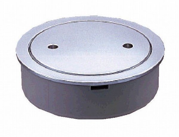 画像1: 掃除口（ＶＰ・ＶＵ兼用） MK132W ・FW　の　【内フタのみ】 100　【ミヤコ株式会社】 (1)