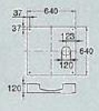 画像1: 【株式会社カクダイ】洗濯機用防水パン(120mm) 426-411-W