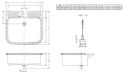 画像2: 624-920【株式会社カクダイ】 水栓柱パン(ミカゲ)