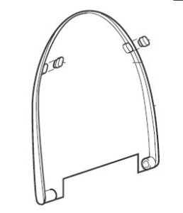 画像1: 【INAX】 CW-P22AF-NE用　便フタキット　Ｈ２０－１４２Ｌ-ON (1)